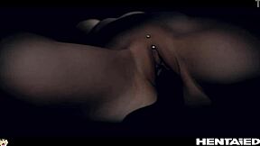 俄罗斯妹子床上被外星触手突袭惊喜