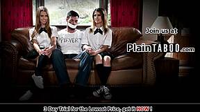 Nevlastná dcéra olizovaná busty nevlastnou mamou cíti sa tak dobre