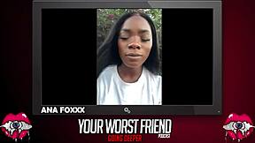 Ana Foxxx - En kötü arkadaşın derinlere gidiyor sezon 3 efsane porn yıldızı ve Playboy yapımcı