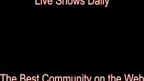 Jay Taylor dildrar Lucky Starr hårt i sexigt lingeri