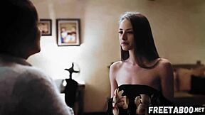 Yo, becco mia moglie con patrigno Elexis Monroe e John Strong, così mi unisco alla terapia familiare selvaggia!