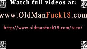 Gammel mann dominerer ung 18+ latina med hard knulling og piller