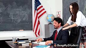 Hey, check Nikki Next bangin’ her teacher for extra credit!