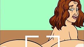 Черт! Эта большая сиська ботанка сосет мой жирный хуй хорошо