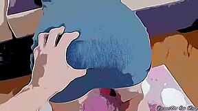 jeg ser min svigerinde se porno i stuen når min kæreste er væk så jeg kan kneppe hende godt tegneserie hentai