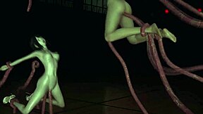 Tentacle Monster Invades Two Japanese Girls in Hospital. Full 9-Minute Video Awaits!