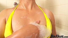 Chinese Whore Strips Solo in Bangkok Street Video!