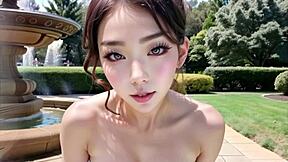 Fotoshoot nud ziua în parc public cu masturbare pizdă sunet ASMR hentai necenzurat