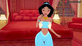 Принц Джазмин дарит горячий POV минет.