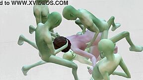 Jennie explore des rencontres sauvages avec des aliens dans The Sims 4