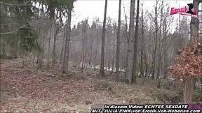 גבר, הטרמפיסטית הגרמנית הזו נאספה וזיינה בחוץ!