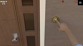 Эй, глянь на мою милую соседку по комнате в дикой ебле в общежитии часть 6