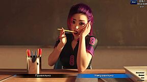 Komplett gameplay - Photo Hunt del 1 med boknördig 18+ blond slampa