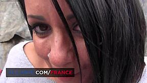 Super fica calda scopa il vecchio giardiniere