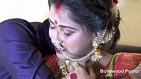 جنس شهر العسل الخشن للسوديبا الهندية مع بلع الزب بعمق وكريم باي