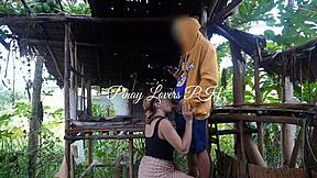 This petite Pinay got railed by a stranger in an abandoned house.