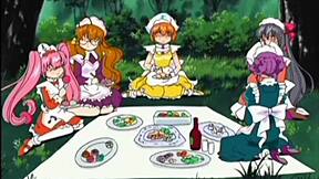 Jsem posedlý touhle sexy anime služkou, která dostává drtilá tvrdě