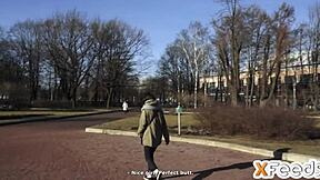 Patrzyłem jak gorące brunetki zamieniają casting na hardcore cowgirl i doggystyle rżnięcie