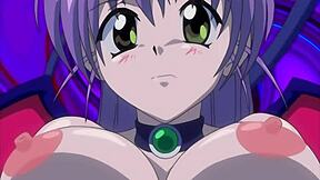 Грудастая сводная сестра, хочешь трахнуть сводного брата жестко для кремпая? В стиле хентай.