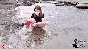 Thai Model Stunned as Photographer Takes Her Hard After Shoot!