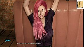 WVM 113: שיחה עם מילף מדהימה עם שיער ורוד בסצנה חמה ב-3D!