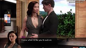 Йо, розововолосая 18yo девчонка берет глубоко в анимированном хентай Genesis Order ч.30