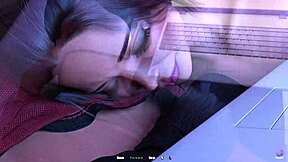 Большая жопа сводной сестры соблазняет меня во время фильма - 3D Хентай