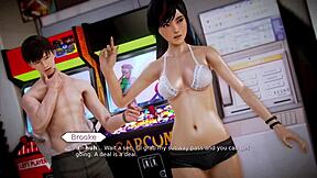 呃，waifu学院Brooke Scott裸体场景... 太热了！