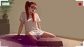 Marito Becca Moglie Nuda con Ragazzo Consegne in 3D Hentai! 😱