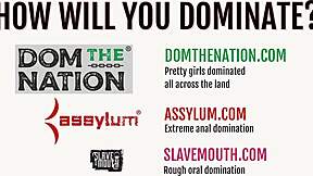 Ponizna BDSM prašičja sužnja liže rit svojega gospodarja, tako umazano! 😱