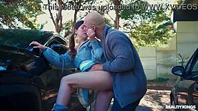 Langs de weg reality kings tiener 18+ 18+ tattoo blowjob