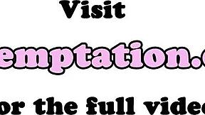 Poți să suporți această drăguță de 18 ani care îți freacă pula tare în POV?