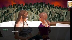 Uau, na Minha Nova Família, a Ruiva 18+ e a Morena MILF Exploram Jogos Caseiros Juntas!