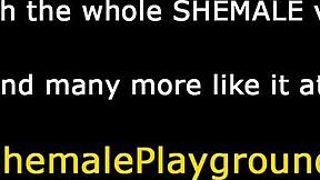 18+ 레이디보이가 비밀 솔로 세션에서 자지 잡아당기다 걸림