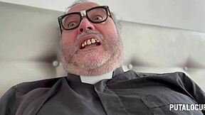 Latina Lia Ponce potrestaná a šukaná otcom Damianom