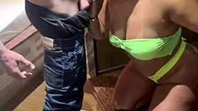 Soția simte plăcere intensă cu magrinho dotat