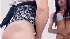 2 shemales show off cocks close up on cam, blonde teen 18+ and young 18+ couple