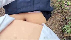 สาวนักเรียนไทยเซ็กซี่โดนเย็ดกลางแจ้ง