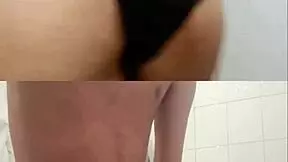 Hot Filipino girl on phone