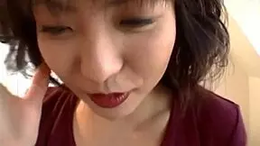 Asian MILF enjoys solo sex