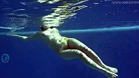 Lina Mercury in Red Dive