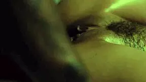 Tiny Asian hands on black cock