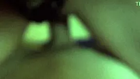 Amateur couple's passionate pre-work session