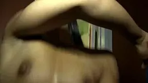 Petite blonde trapped by monster cock