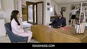 Young coworkers engage in sex