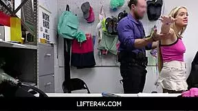 Mimi Monet's daring strip search