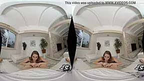 VR hairy pussy banging action