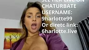 First-time camgirl with big assets