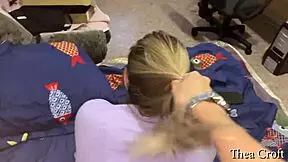 Young and Big titted 18 Years Girl Suck Dick and Gets Big Cock in her Ass