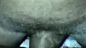 Juicy black teen loves cock